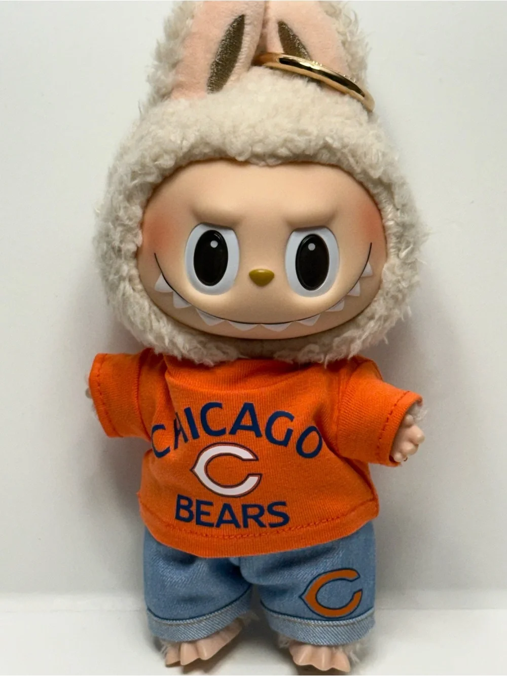 Bears Labubu 2pc outfit Chicago